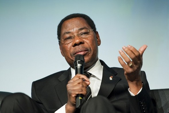 Boni Yayi, pr&eacute;sident de la R&eacute;publique du B&eacute;nin, Source: www.lebabi.net